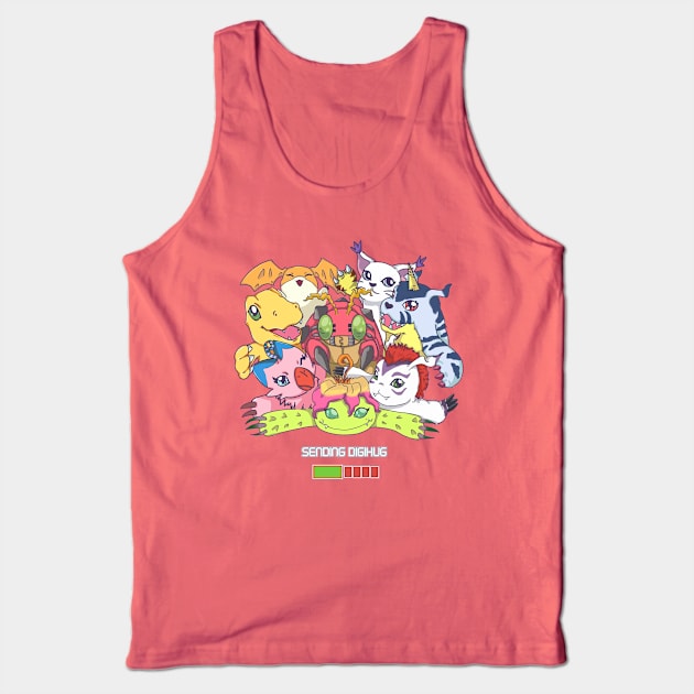 Digimon Adventure. Digihug Tank Top by Rosbel